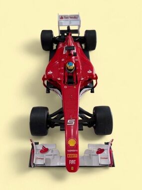 Ferrari F138 Formula One car driven by Fernando Alonso during the 2013 season.